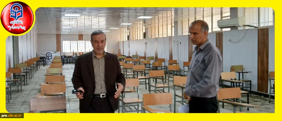 بازدید رئیس دانشگاه فرهنگیان خوزستان از پردیس حضرت رسول اکرم(ص) اهواز  3