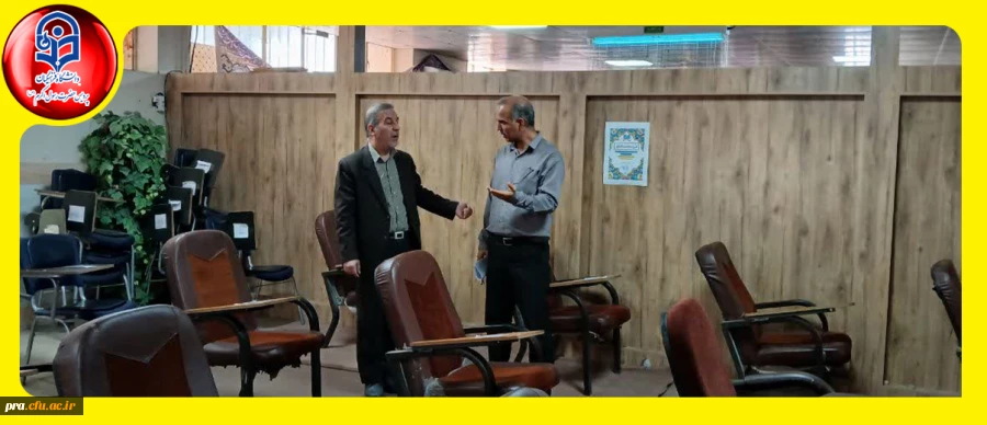 بازدید رئیس دانشگاه فرهنگیان خوزستان از پردیس حضرت رسول اکرم(ص) اهواز  5