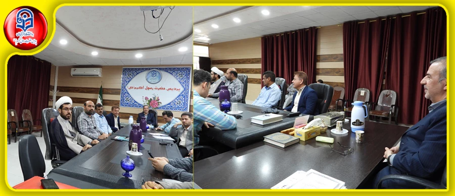  برگزاری جلسه شورای اداری در پردیس حضرت رسول اکرم(ص) اهواز 3