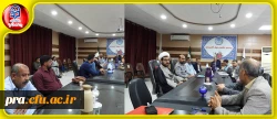  برگزاری جلسه شورای اداری در پردیس حضرت رسول اکرم(ص) اهواز 4
