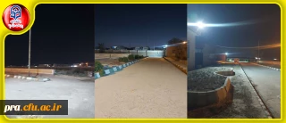 ارتقای روشنایی محیط پردیس با نصب پروژکتورهای LED پرقدرت