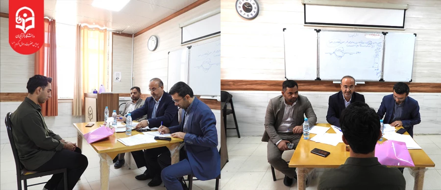 برگزاری مصاحبه استعدادهای برتر ملی استان خوزستان در پردیس حضرت رسول اکرم(ص) 5