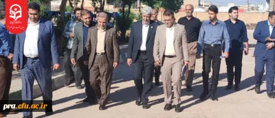 بازدید رئیس دانشگاه فرهنگیان کشور از پردیس حضرت رسول اکرم(ص) اهواز