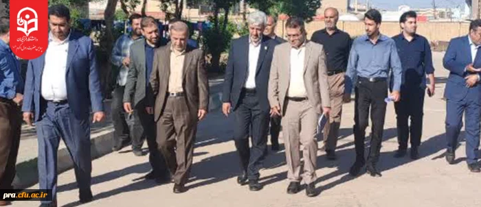 بازدید رئیس دانشگاه فرهنگیان کشور از پردیس حضرت رسول اکرم(ص) اهواز