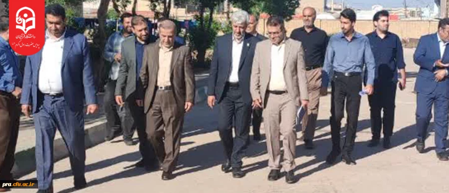 بازدید رئیس دانشگاه فرهنگیان کشور از پردیس حضرت رسول اکرم(ص) اهواز 2