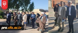 بازدید رئیس دانشگاه فرهنگیان کشور از پردیس حضرت رسول اکرم(ص) اهواز 8