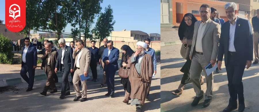 بازدید رئیس دانشگاه فرهنگیان کشور از پردیس حضرت رسول اکرم(ص) اهواز 8