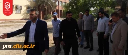 بازدید رئیس دانشگاه فرهنگیان خوزستان از پردیس حضرت رسول اکرم (ص) و تأکید بر تحول در زیباسازی و امکانات رفاهی 2