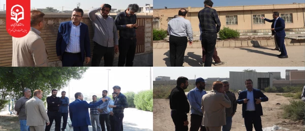 بازدید رئیس دانشگاه فرهنگیان خوزستان از پردیس حضرت رسول اکرم (ص) و تأکید بر تحول در زیباسازی و امکانات رفاهی 3